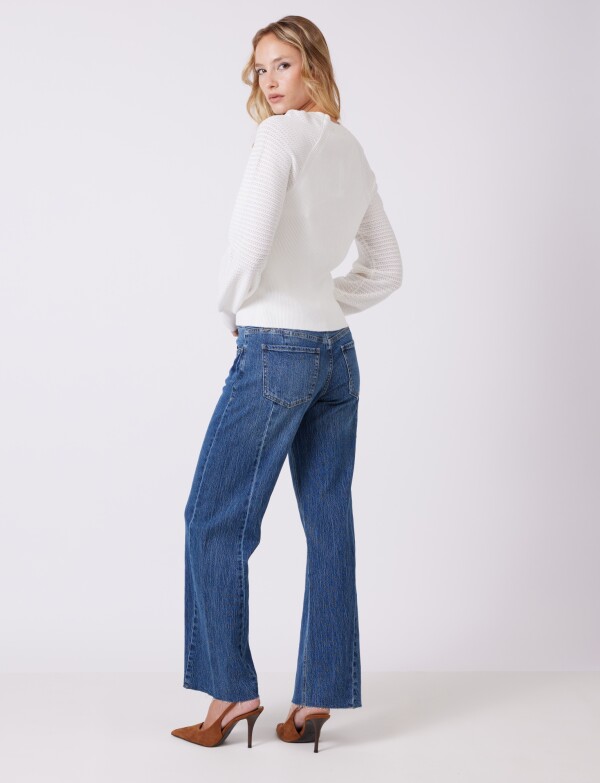 Buzo Manga Calada CRUDO