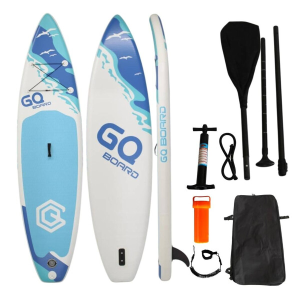 Tabla Stand Up Paddle Board Inflable 3.35 + Accesorios AZUL