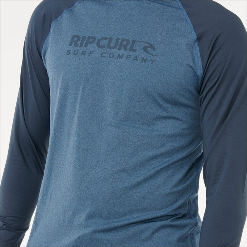 Lycra Rip Curl Shock Upf - Azul Lycra Rip Curl Shock Upf - Azul