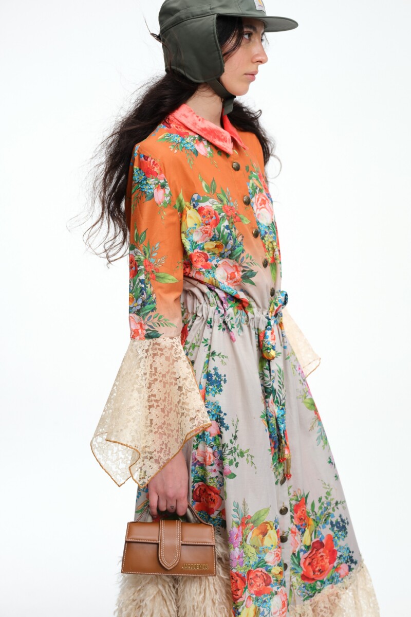 VESTIDO LARGO Estampado