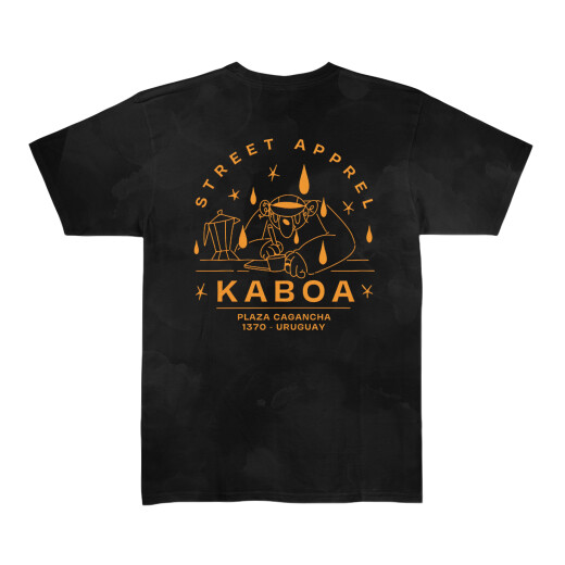 Remera Mc Kaboa Street - Negro Remera Mc Kaboa Street - Negro