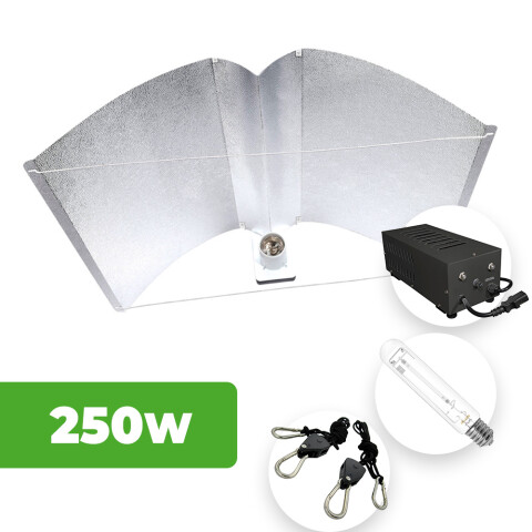 KIT DE ILUMINACION | REFLECTOR ALAS DE GAVIOTA MEDIANO 250W