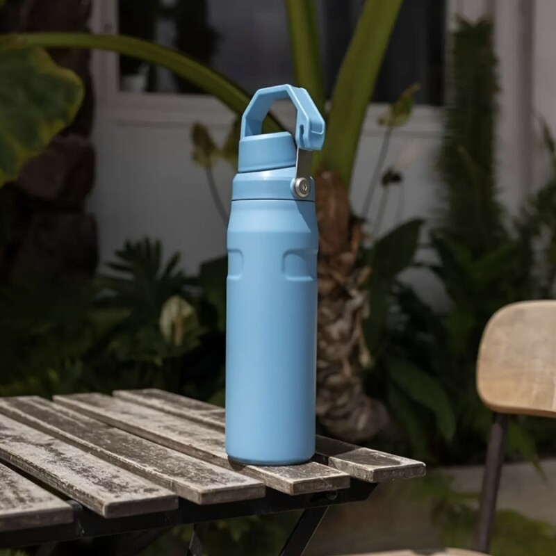 Botella Caramañola Selecta Térmica acero inox 750ml Celeste