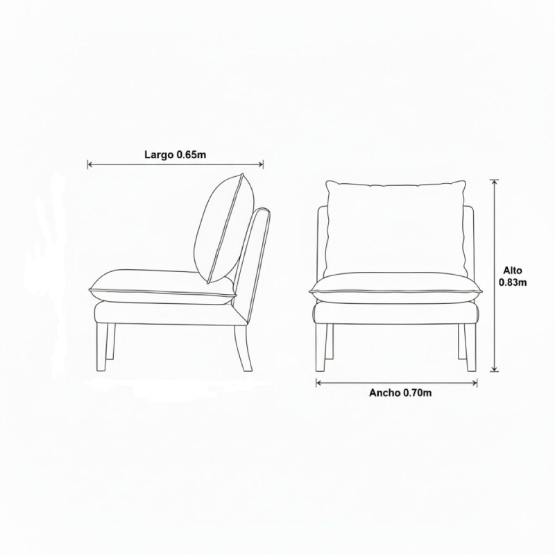 SILLON PROO - BEIGE 305531 (CD) Unica