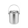 HIELERA INOX C/TAPA 14X13CM Unica