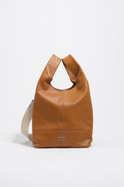 BOLSO PAPER MEDIANO Caramelo