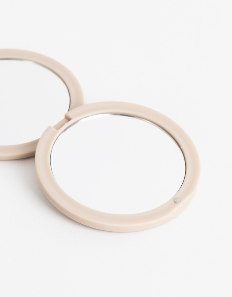 Espejos de cartera Espejo Plegable - Rosa Polvo