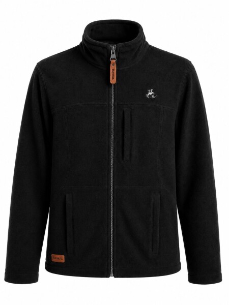 CAMPERA POLAR BAGUAL NEGRO
