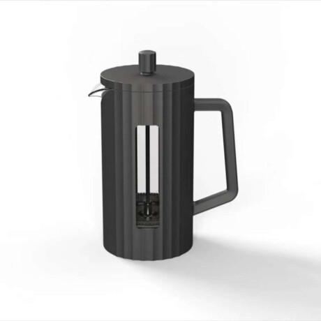 CAFETERA/TETERA FRENCH 350ML BOROSILICATO/PP NEGRO CATANIA