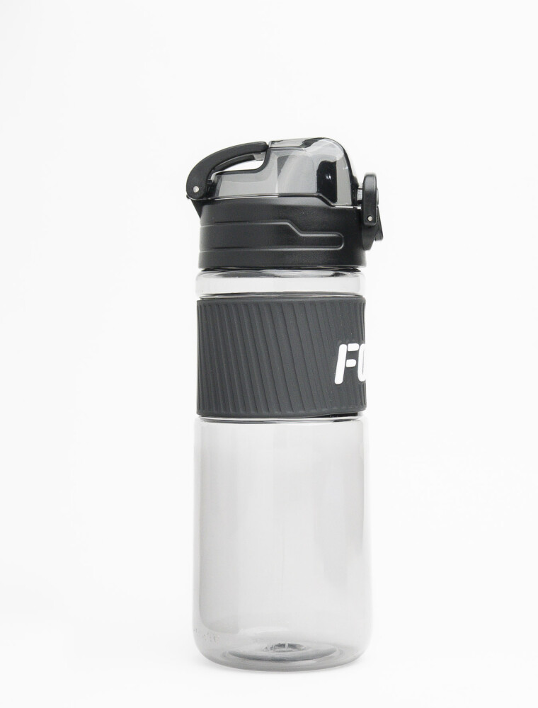 Botella Cristal Active Negro