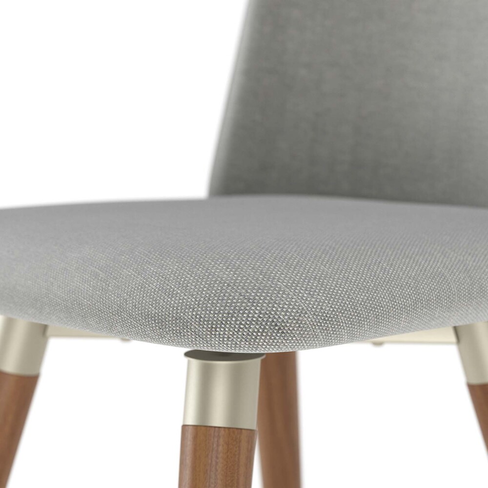 SILLA DE COMEDOR MADERA GRIS IVETE GIRATORIA