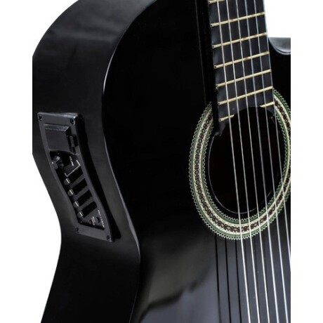 Guitarra Electroacústica Memphis 951 con ecualizador de 4 bandas Negro