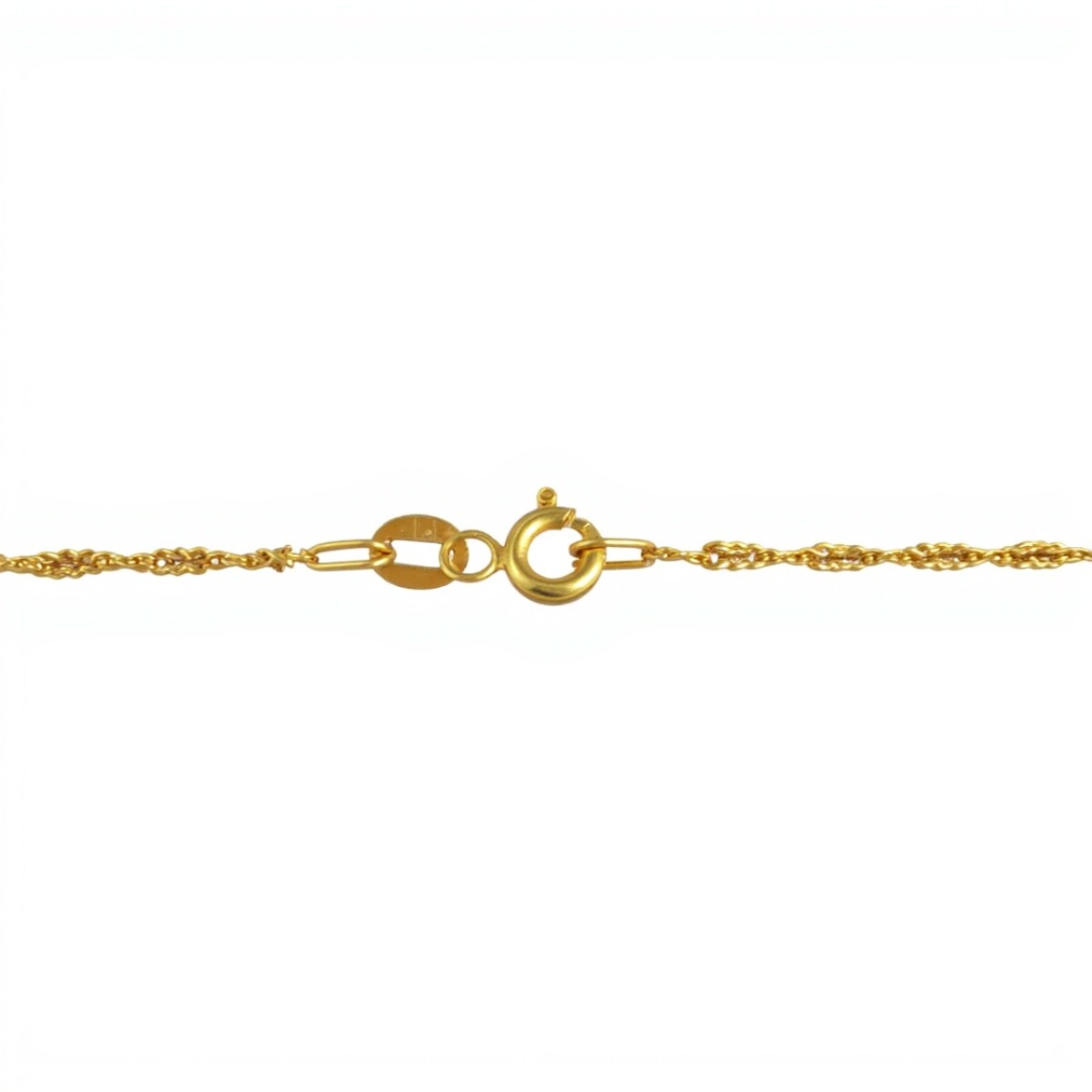 Cadena oro Singapur -Oro bajo -Sin Piedra-CD8048 - sinpiedra 