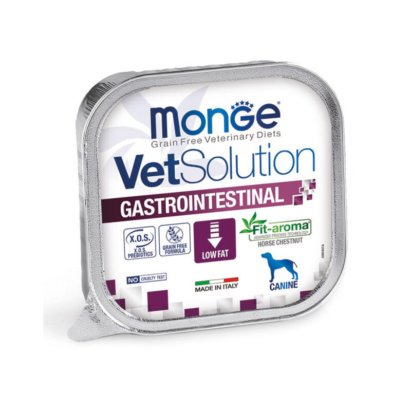 Monge VetSolution Gastrointestinal Canino Paté 150grs Monge VetSolution Gastrointestinal Canino Paté 150grs