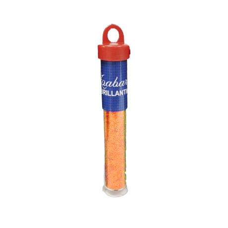 Brillantina Tabare Colores Pastel Naranja