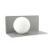 LUMINARIA DE PARED TODD Luminaria de Pared Todd Gris