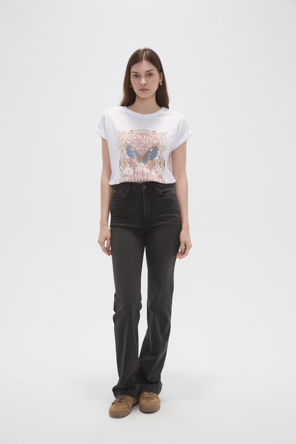 Pantalon Frankie Gris Medio