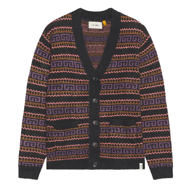 Buzo Critical Slide Stonage Cardigan - Multicolor Buzo Critical Slide Stonage Cardigan - Multicolor