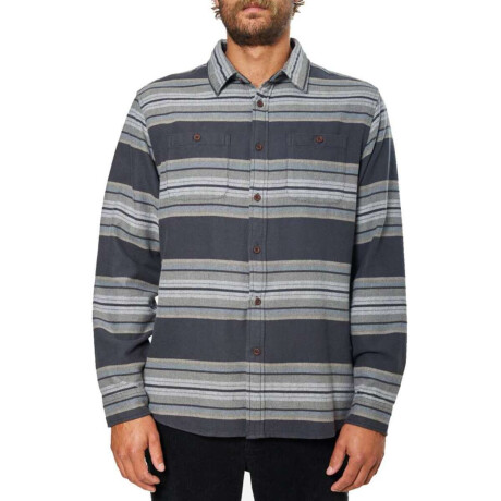 Camisa ML Katin Sierra Flannel Black Wash