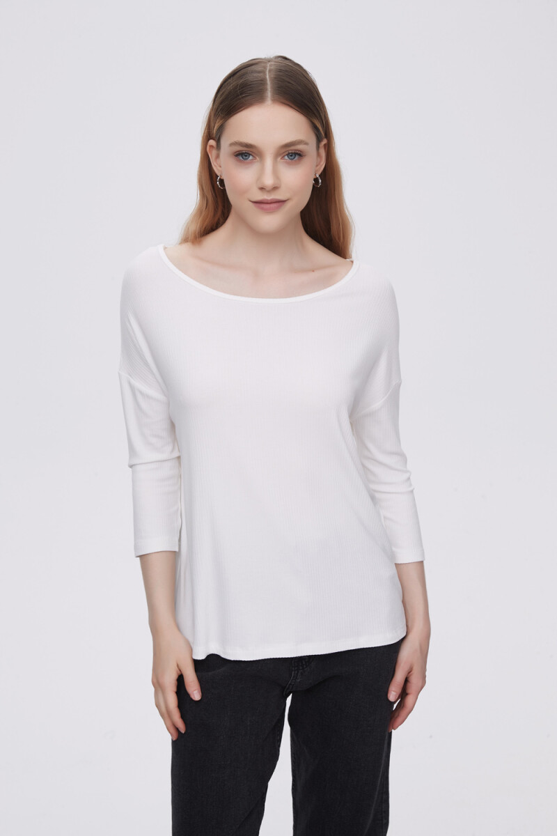 Remera Capachoas - Marfil / Off White 