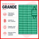 Estera individual doblable 1,80 x 0,9 m VERDE