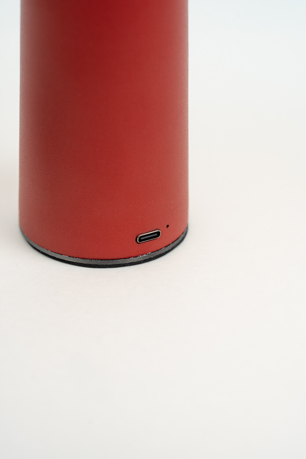 Lampara De Mesa Baska, Touch Usb Rojo