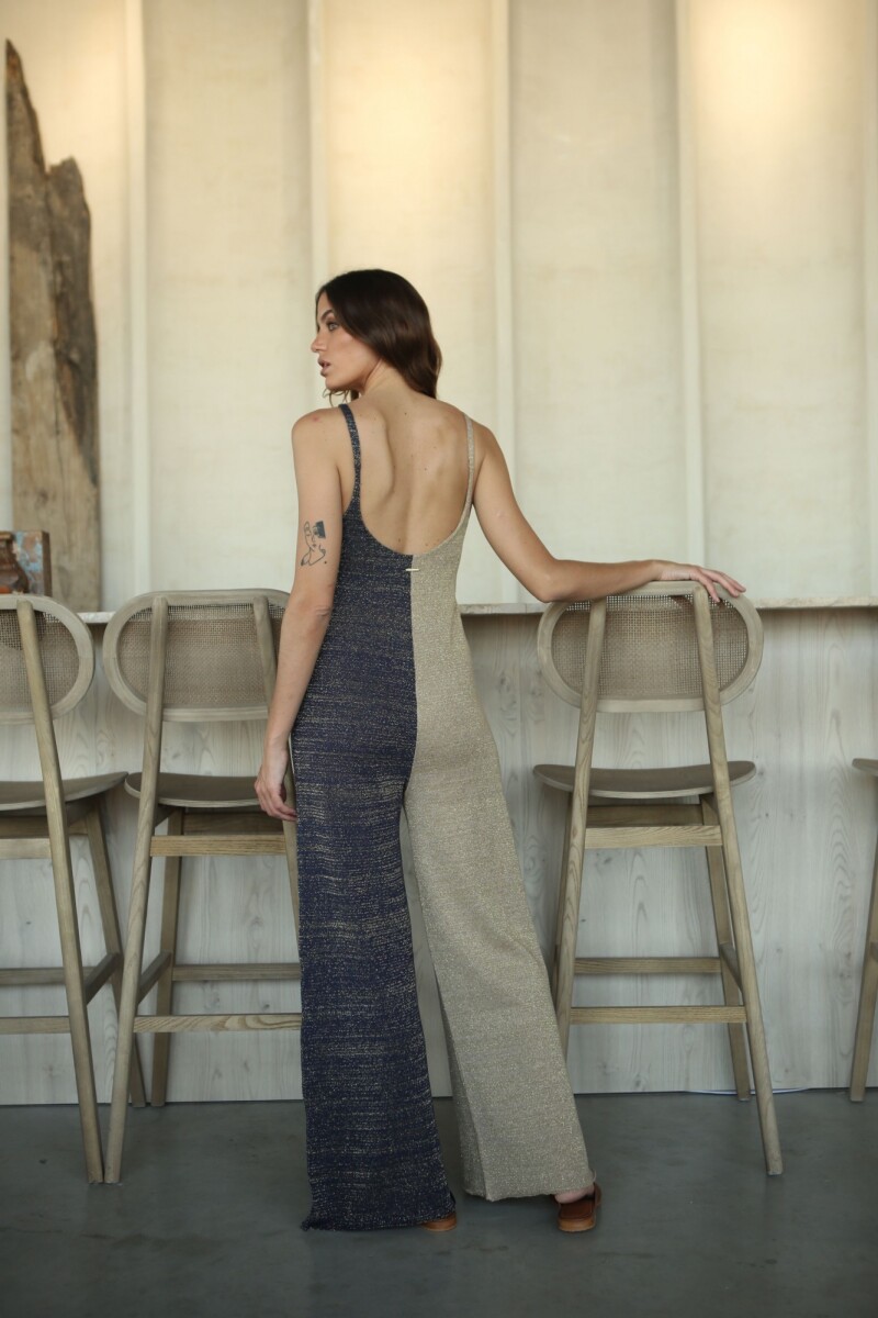 MONO HELENA KNIT Vison Y Azul