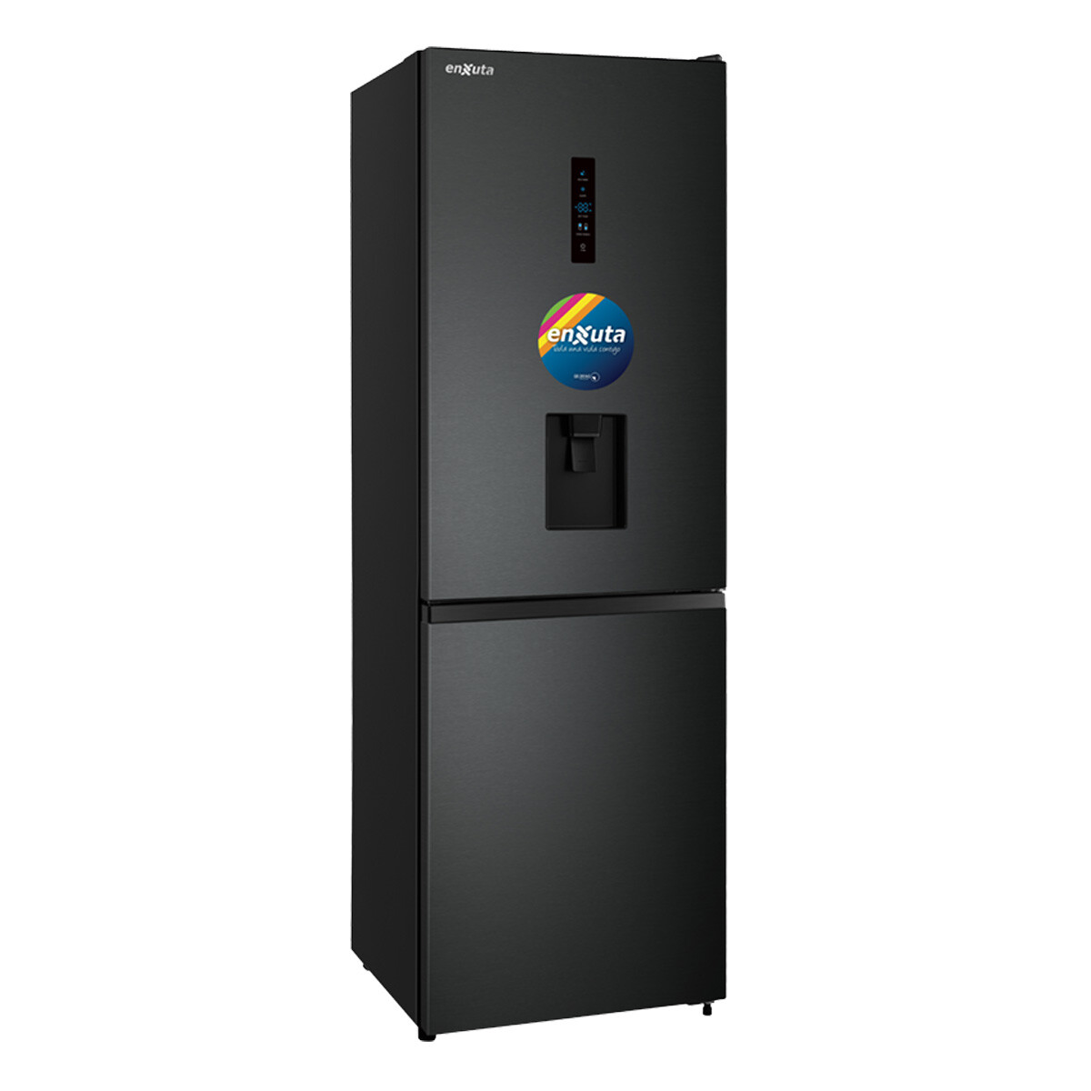 Refrigerador Enxuta RENXCMB16300D Combi Frío Seco 304 Litros - Dark Inox 