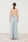 CHALECO HALTER Celeste