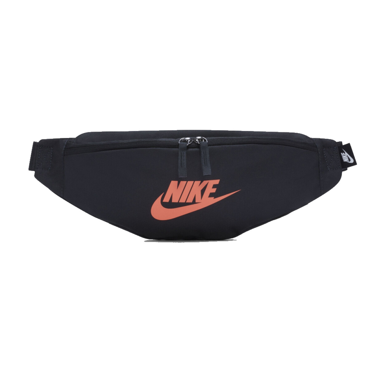 RIÑONERA NIKE HERITAGE - Black/Orange 