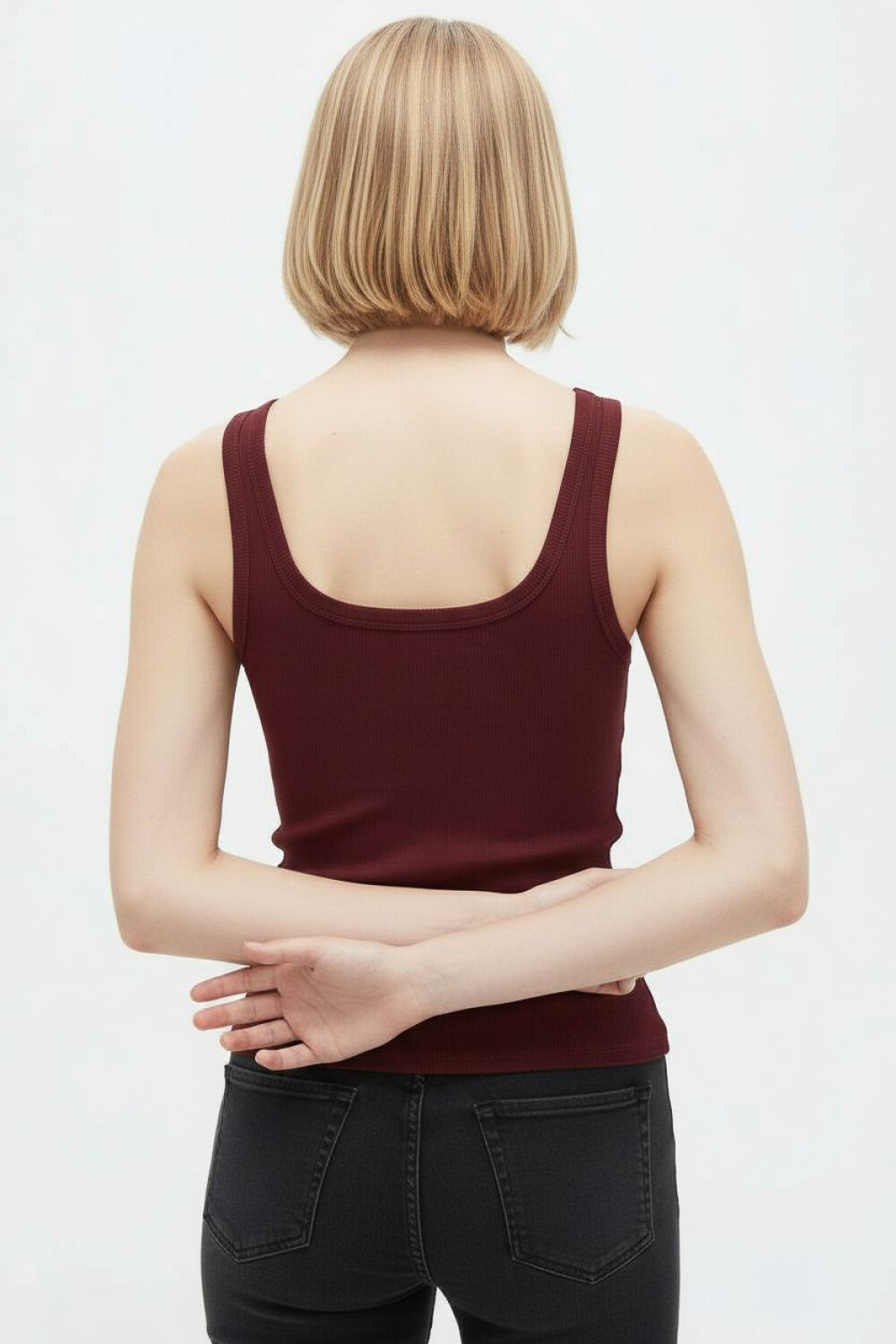 Musculosa Malisa Cereza Oscuro