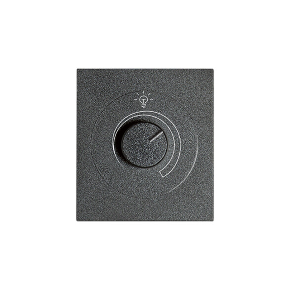 Módulo dimmer LED rotativo Bivolt 2 mód. grafito C56126