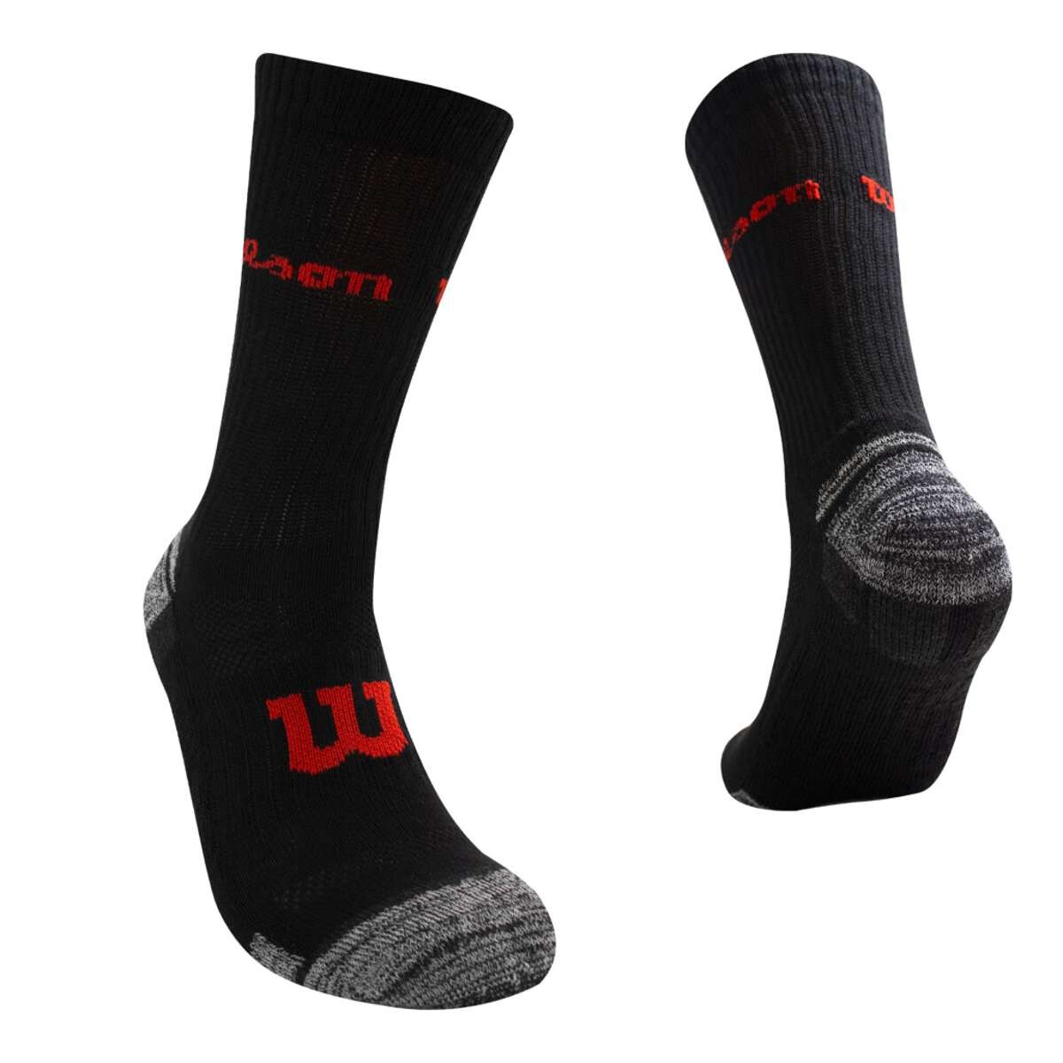 Medias Largas Pack X3 Unisex - Negro 