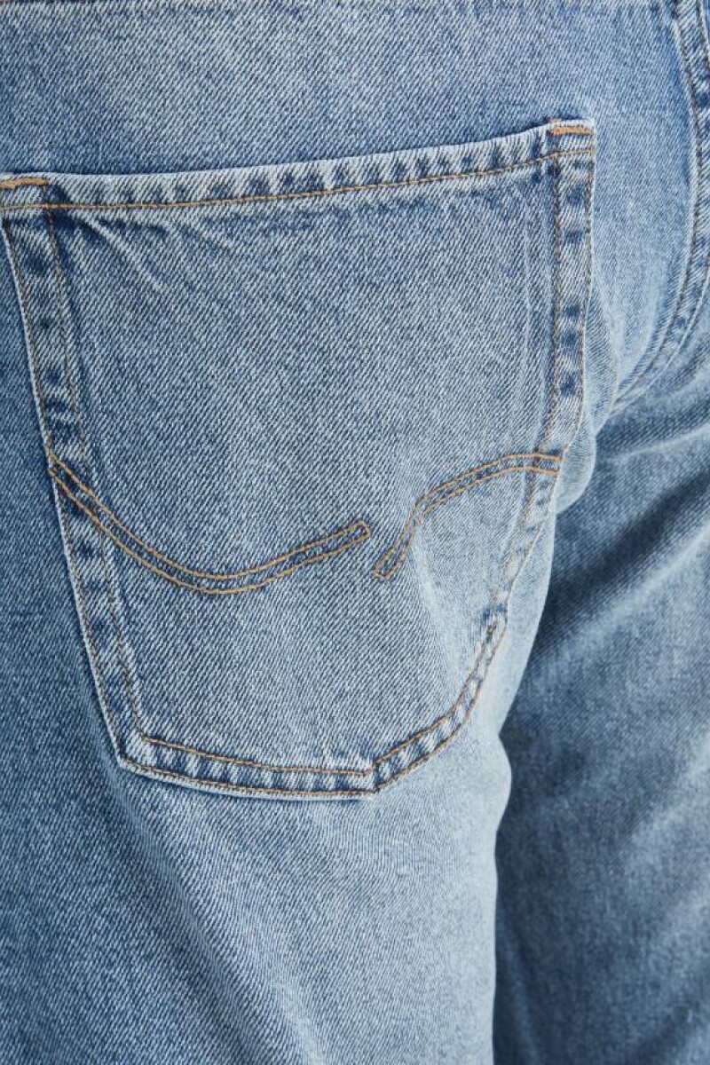 Jeans Comfort Fit "mike" Denim Rigido Blue Denim