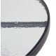 Mesa de exterior de hierro redonda negra 80 cm. Mesa de exterior de hierro redonda negra 80 cm.