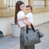 Bolso maternal MAMMA BAG KIKKABOO gris