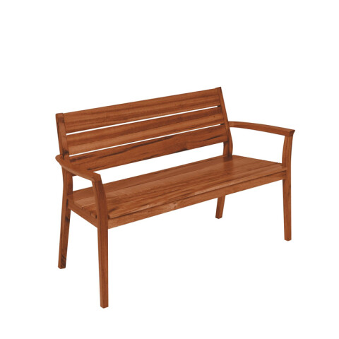 Banco con respaldo 130 x 55 x 82 cm. "Toscana" -TRAMONTINA TB7091