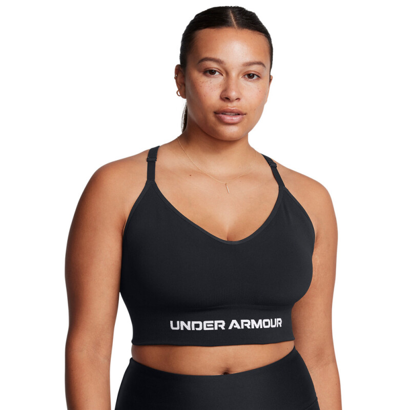 Vanish Seamless Low Bra-PNK BLK-001