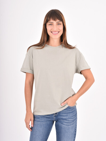 REMERA MILAT VERDE CLARO