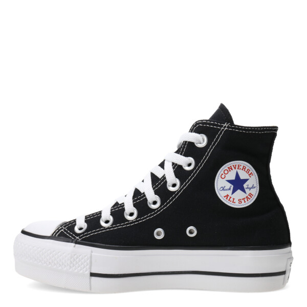 Championes Unisex Converse Chuck Taylor All Star Hi Negro - Blanco