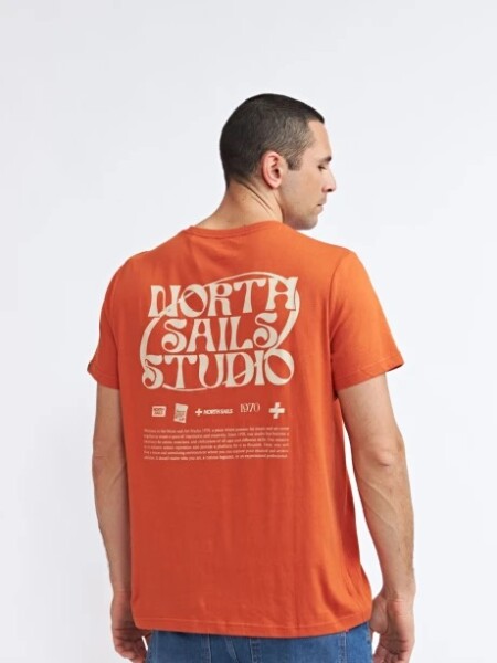 T-SHIRT N.SAILS 19035 CORAL
