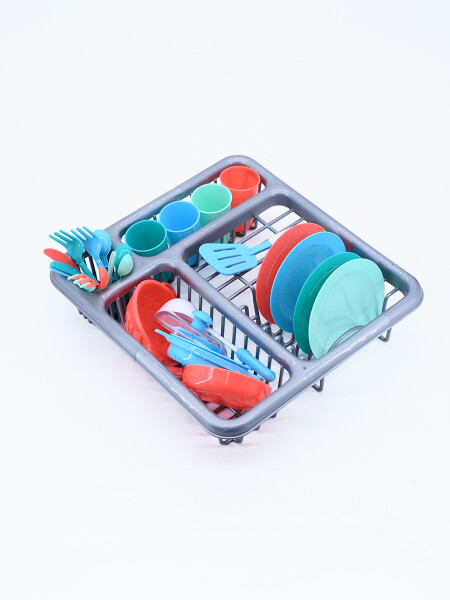 ESCURRIDOR CON VAJILA CELESTE