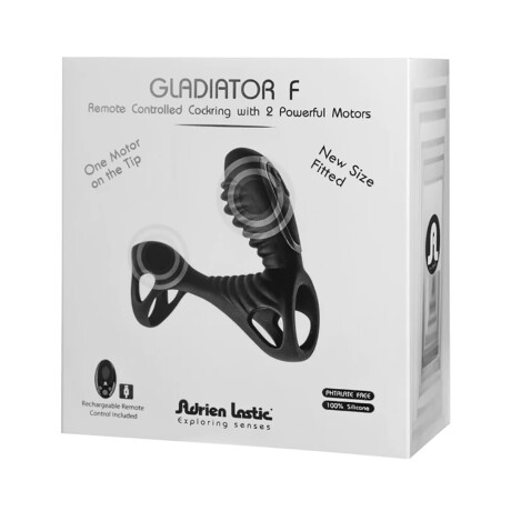 Gladiator LRS Anillo Vibrador con Plug Anal Gladiator LRS Anillo Vibrador con Plug Anal