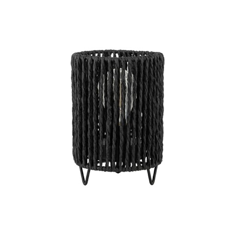 LAMPARA LED CILINDRICA NEGRA Unica