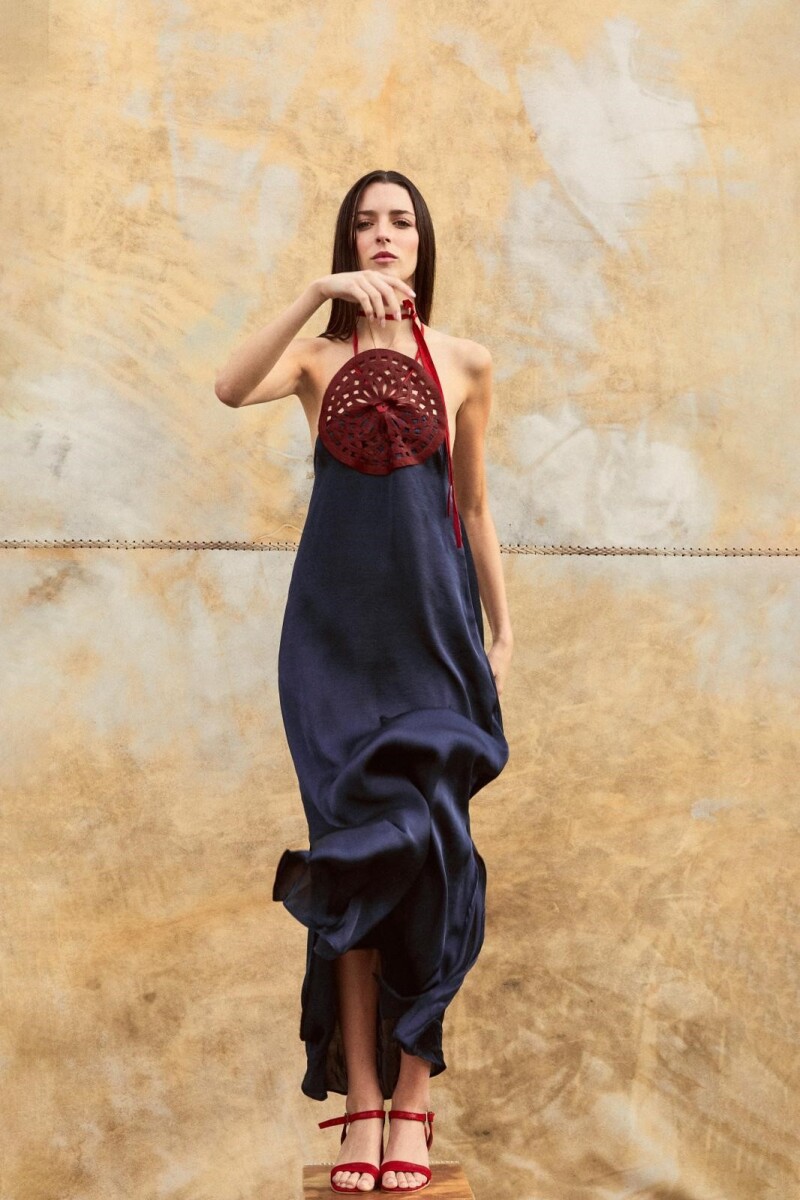 Mandala Dress Azul