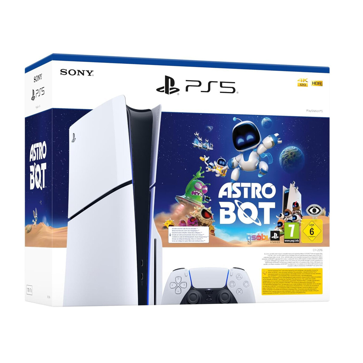 Consola PS5 PlayStation 5 Standard Slim Sony AstroBot y GT7 