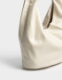 Shopper Cartera Hobo Ivory - Blanco Crudo