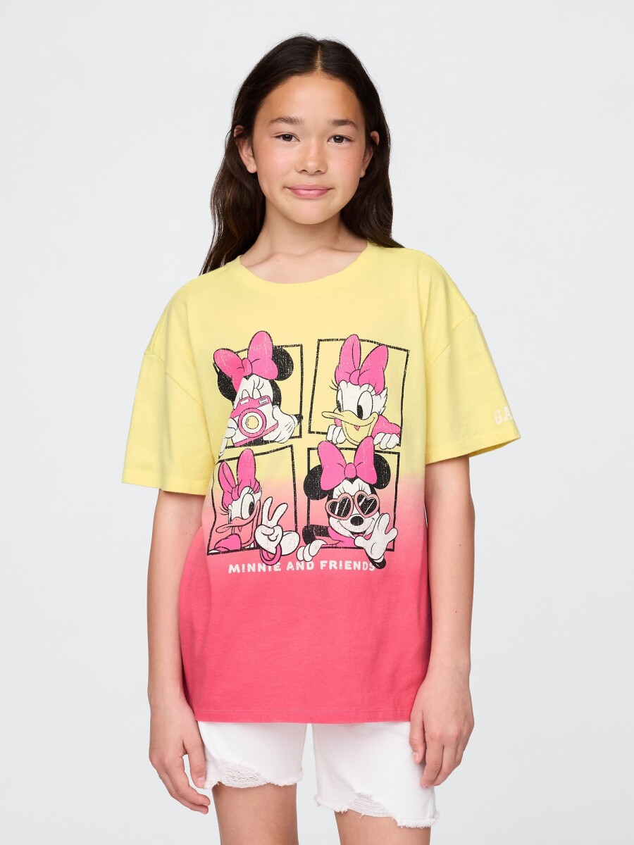 Remera Gráfica Niña - Pink Ombre 
