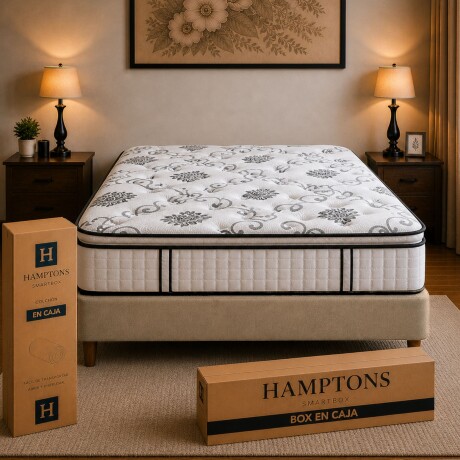 Sommier Queen THM Hybrid Bronze Beige