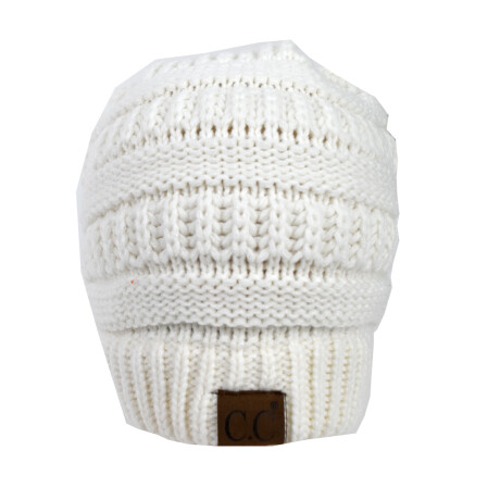 GORRO LANA GRUESO LISO DOBLE 19X19CM GORRO LANA GRUESO LISO DOBLE 19X19CM
